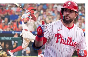 Cuánto podría ganar Kyle Schwarber en su búsqueda por el MVP KyleSchwarber MVP