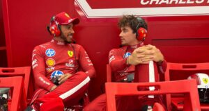 Leclerc y su audaz declaración hacia Hamilton en el Gran Premio de Azerbaiyán Leclerc y su audaz declaración hacia Hamilton en el Gran Premio de Azerbaiyán