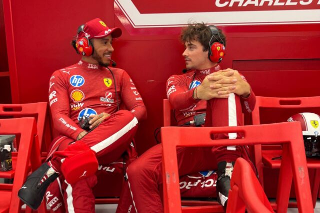 Leclerc y su audaz declaración hacia Hamilton en el Gran Premio de Azerbaiyán