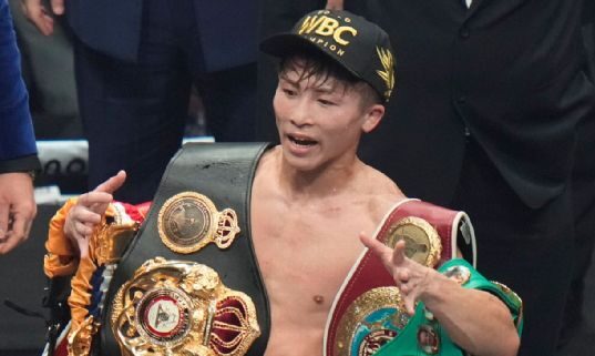 Naoya Inoue logra una victoria sobre Murodjon Akhmadaliev Naoya Inoue logra una victoria sobre Murodjon Akhmadaliev