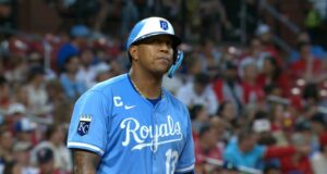 Salvador Pérez alcanza un hito monumental Salvador Pérez alcanza un hito monumental